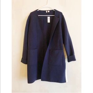 Anthropologie’s sweater cardigan - navy blue - L